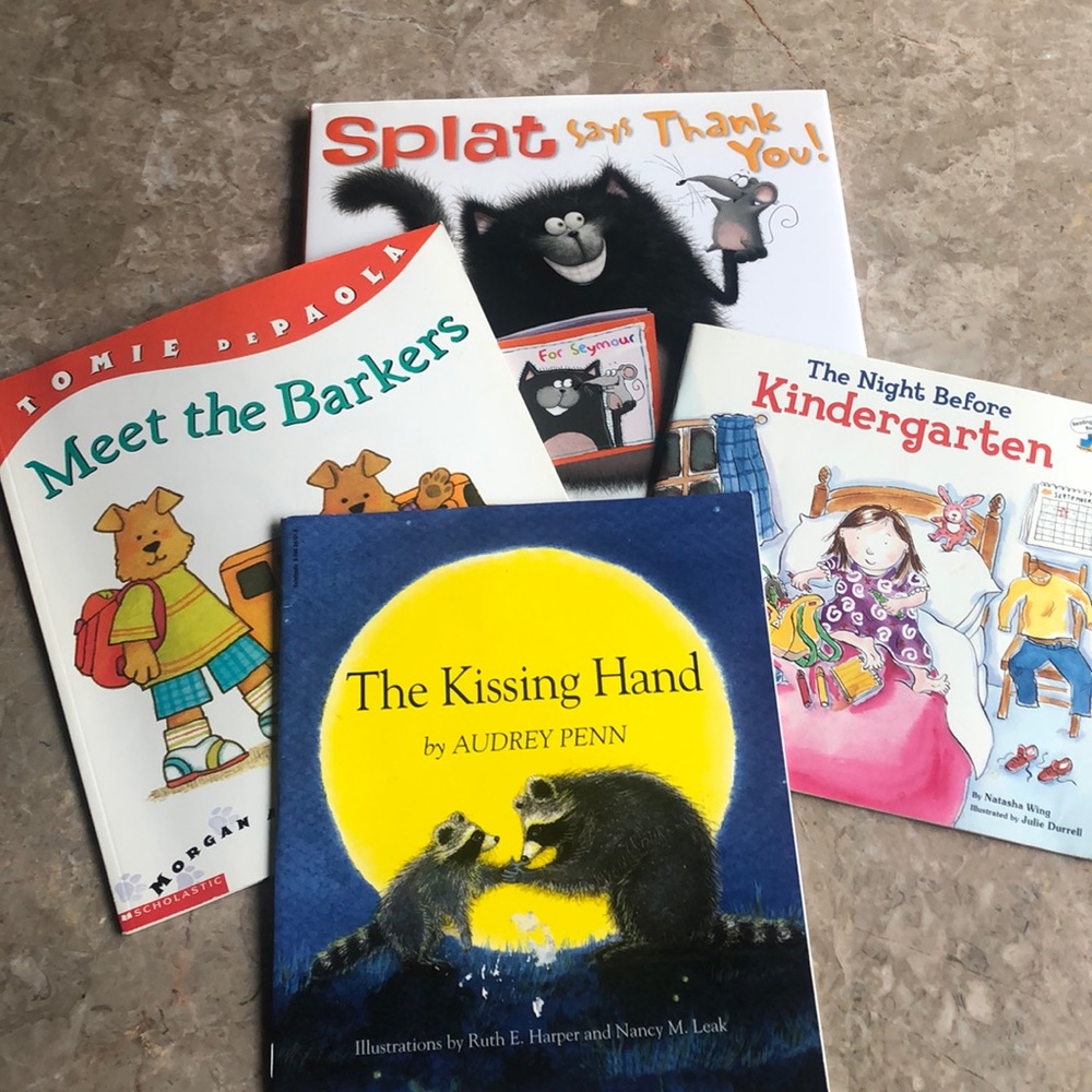 Going to Kindergarten books (age 4-6)
